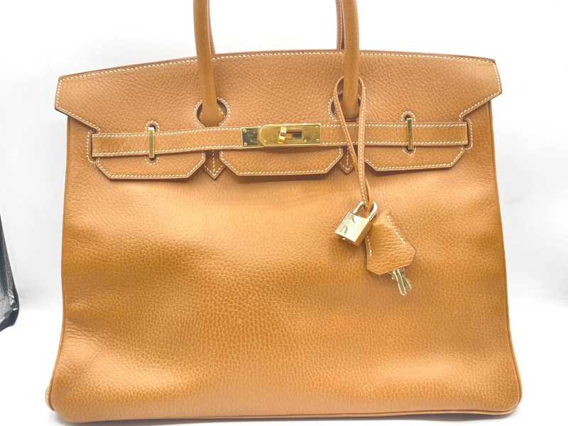 エルメス買取 バーキン 35 トゴ ナチュラルサブレ □Ｄ刻