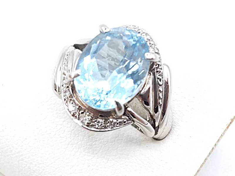 宝石買取 アクアマリン指輪