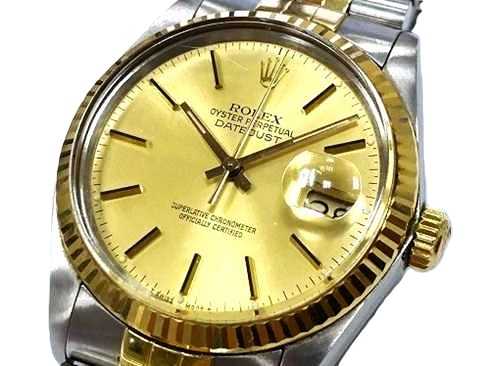 ロレックス買取 デイトジャスト 16013