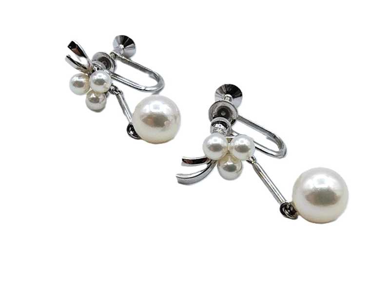 ミキモト買取 SV925 パール イヤリング