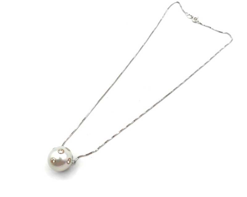 ジュエリー買取 パールダイヤモンドネックレス