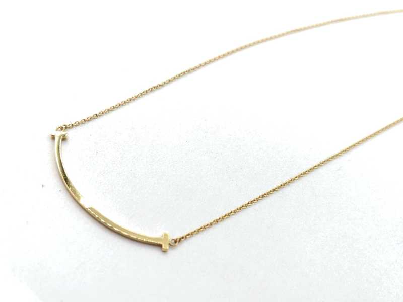 ティファニー　買取　Tスマイルネックレス