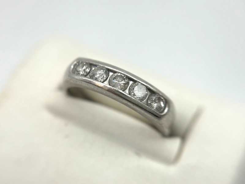 ダイヤモンド買取 一文字リング