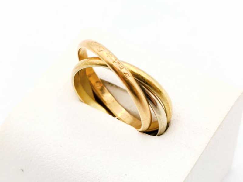 カルティエ　買取　トリニティリング