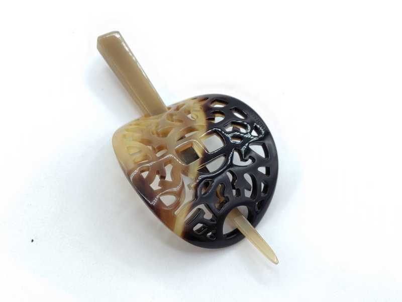 エルメス　買取　バッファローホーンかんざし