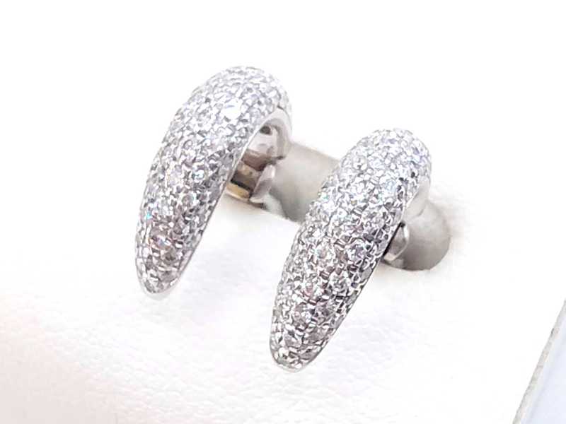 エルメス買取 パヴェダイヤイヤリング