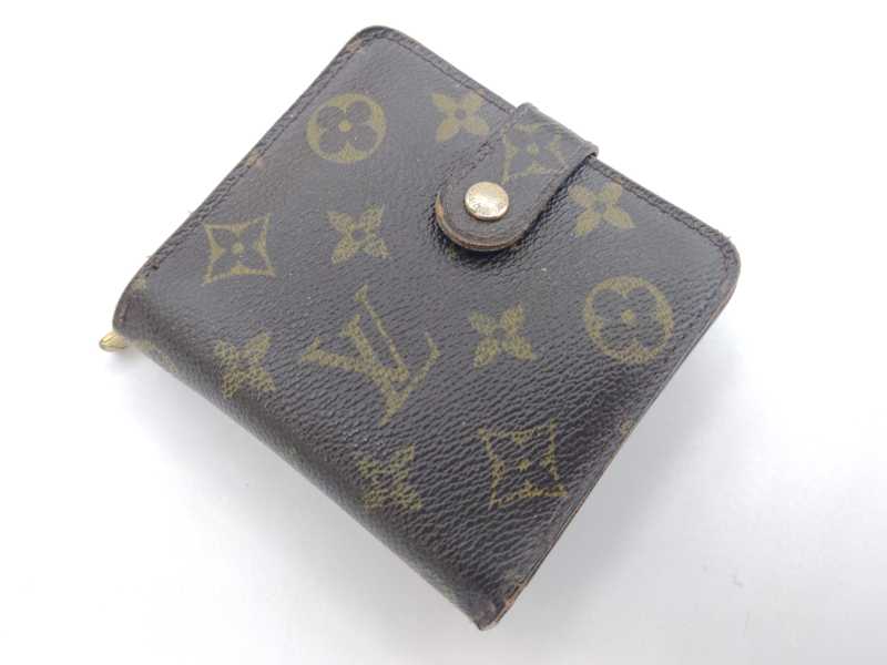 ルイヴィトン買取 コンパクトジップ モノグラム M61667
