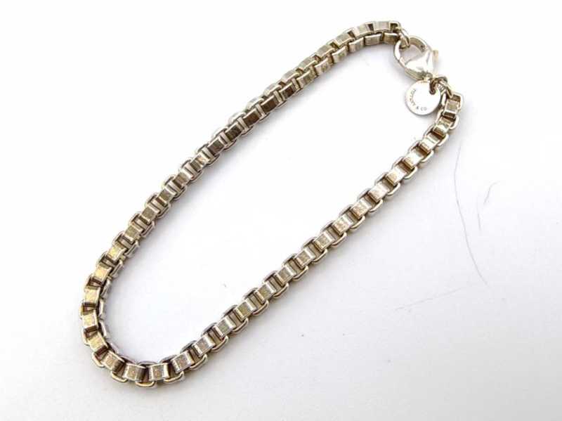 ティファニー　買取　ベネチアンブレスレット　SV925