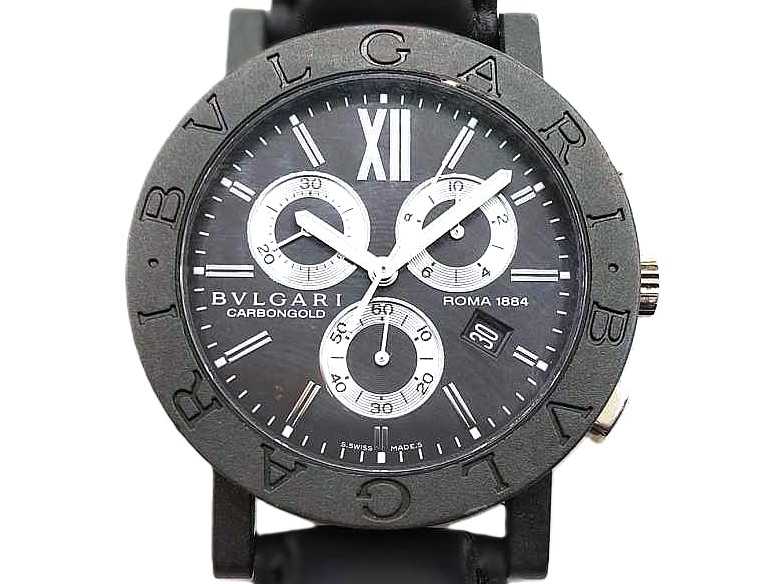 ブルガリ買取 ブルガリブルガリ カーボンゴールド BB38CLCH