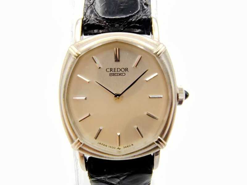 クレドール　買取　レディース時計　750WG