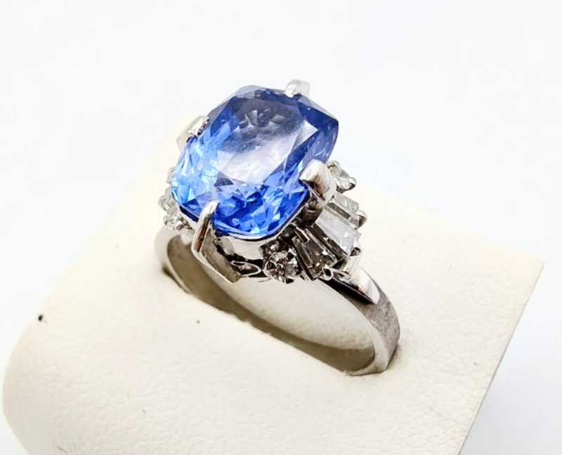 PT900リング　買取　色石