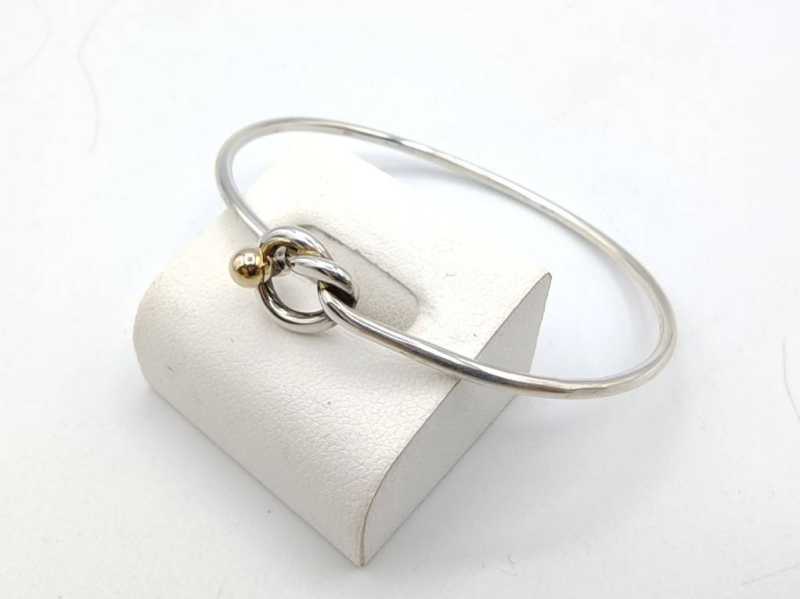 ティファニー　買取　フック＆アイ　ブレスレット