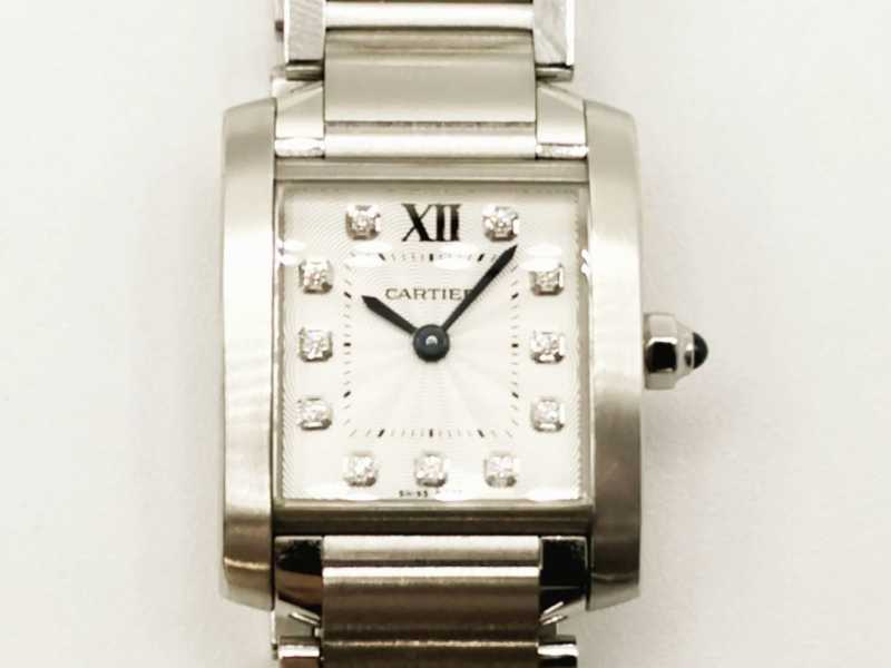 カルティエ買取 タンクフランセーズSM WE110006