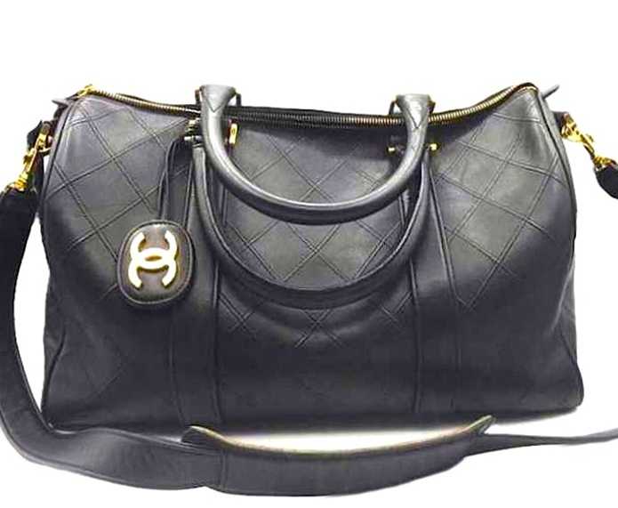 シャネル買取　ボストンバッグ　ビコローレ