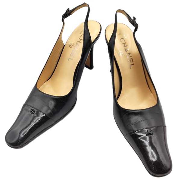 シャネル買取　スクエアトゥパンプス