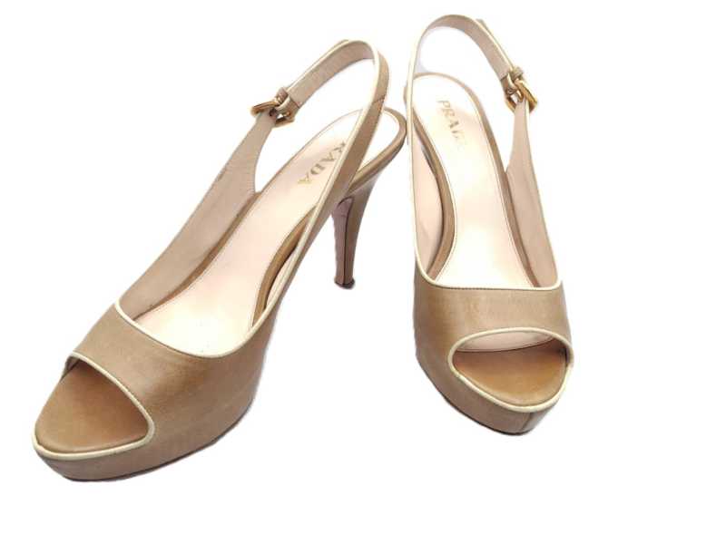 プラダ買取 サンダル レザー