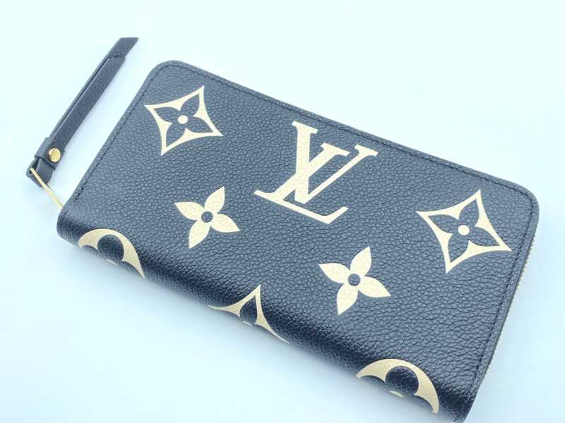 ルイヴィトン新品買取 ジッピーウォレット バイカラー M80481