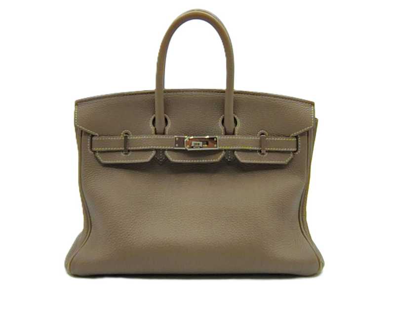エルメス買取 バーキン25 エトゥープ シルバー金具