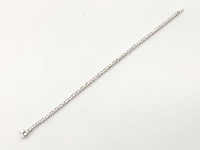 ダイヤモンド買取 テニスブレスレット K18WG