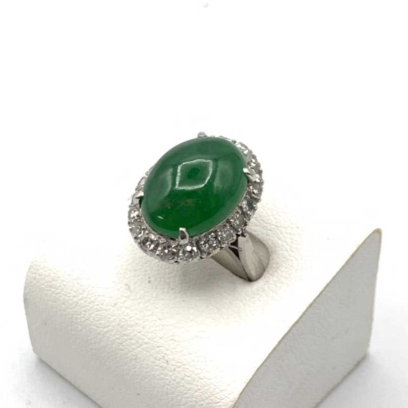 宝石買取 プラチナリング ヒスイ