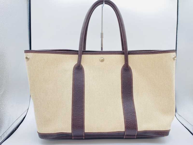 エルメス買取 ガーデンパーティMM トワルアッシュ □I刻