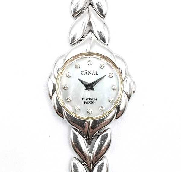 カナル買取　レディースウォッチ　プラチナ無垢