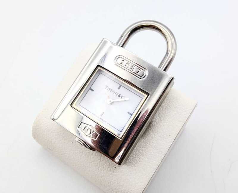 ティファニー　買取　パドロック時計