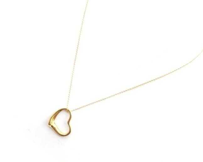 ティファニー買取 オープンハート ネックレス