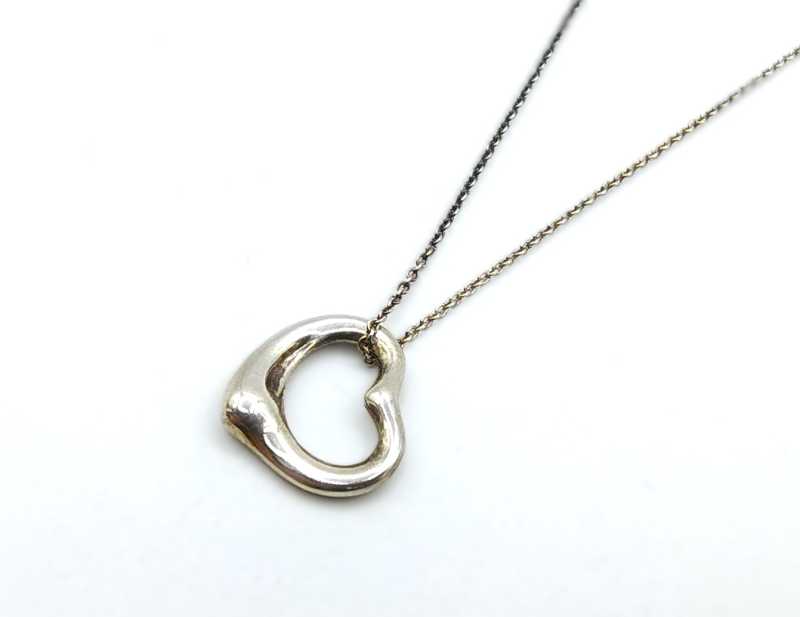 ティファニー買取 SV925 オープンハート ネックレス