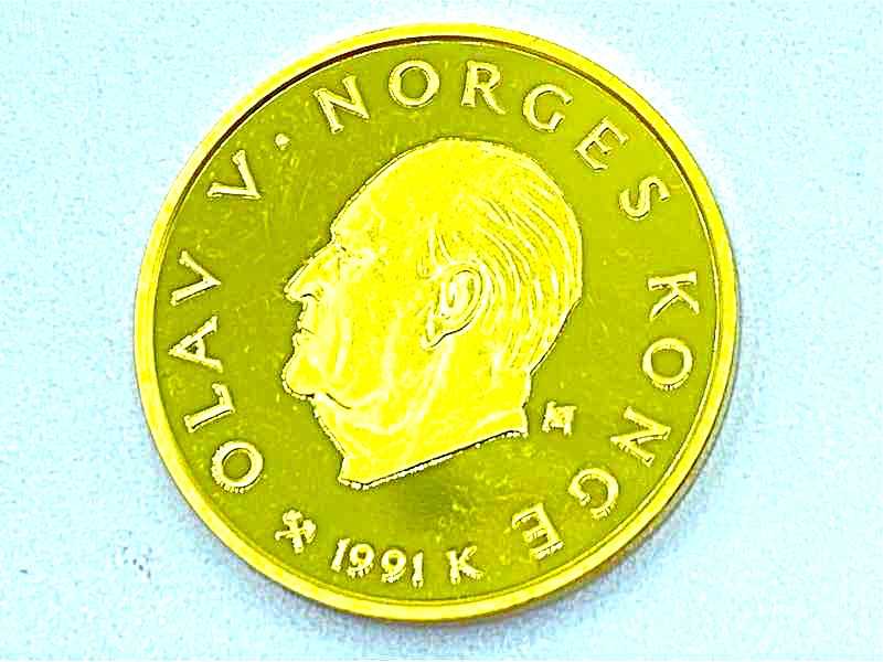 金買取 K22 リレハンメルオリンピック 記念金貨 17.0g