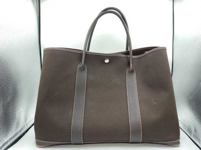 エルメス買取 ガーデンパーティ MM トワルオフィシエ □G刻