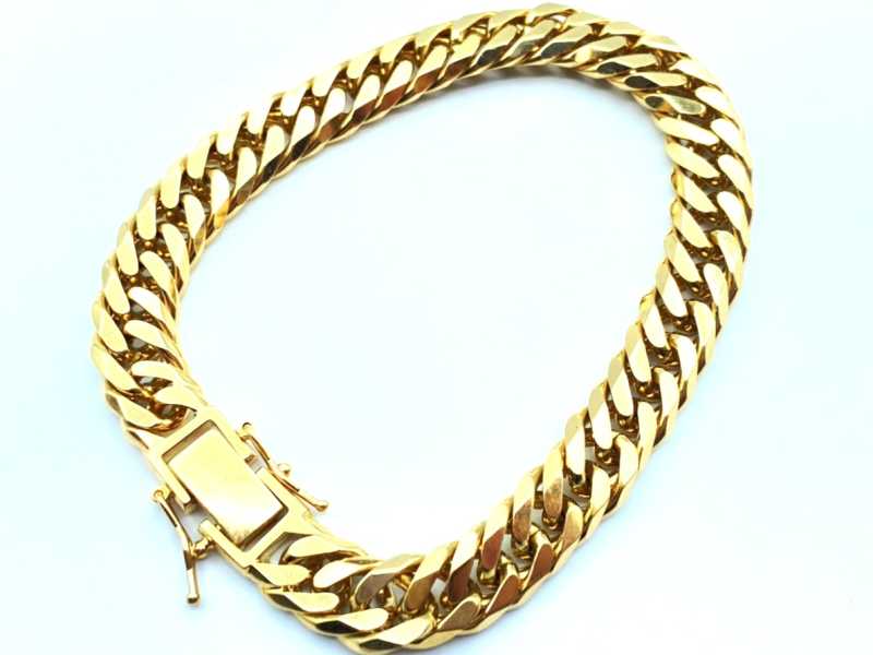 金買取 K18 喜平ブレスレット 51.4g