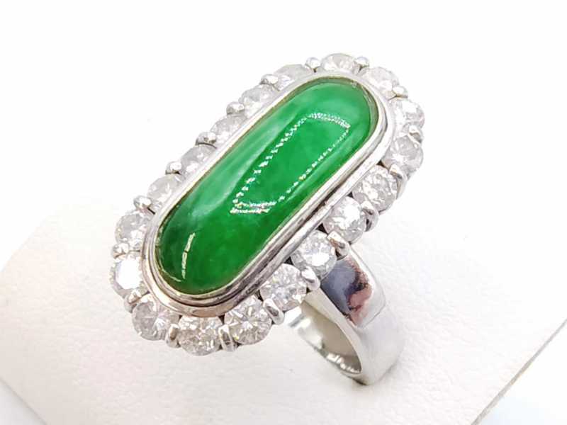 宝石買取 ヒスイ ダイヤモンドリング