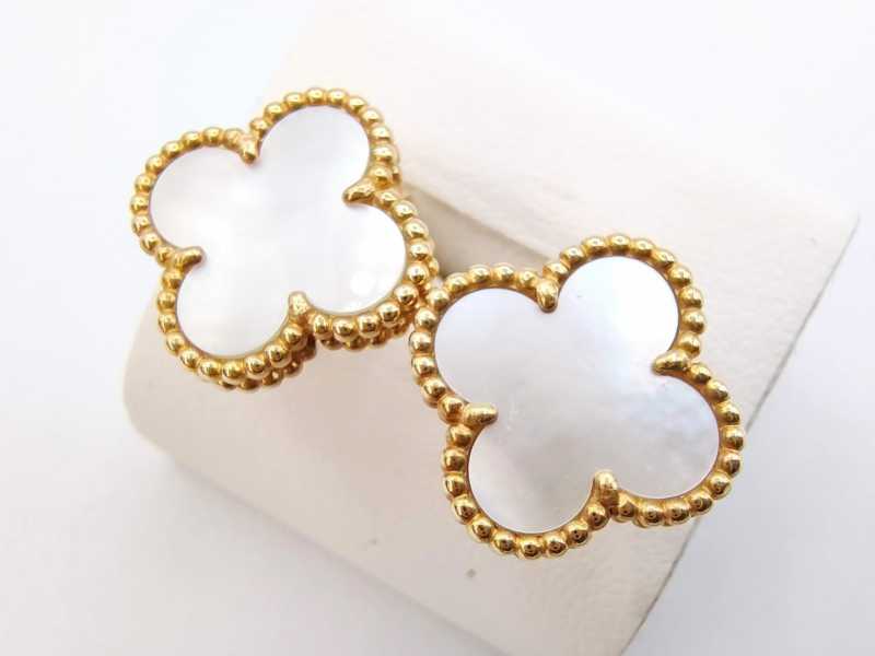 ヴァンクリーフ&アーペル買取 ヴィンテージアルハンブラ ピアス