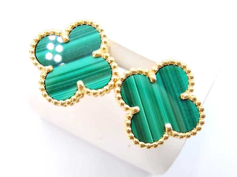 ヴァンクリーフ&アーペル買取 ヴィンテージアルハンブラマラカイトピアス