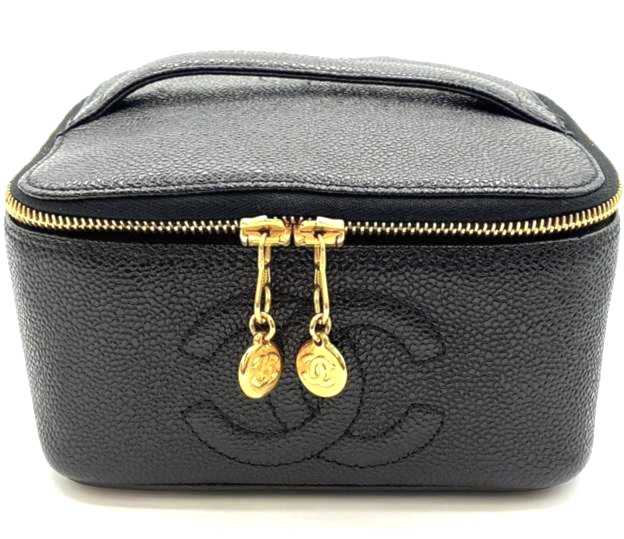 シャネル買取　バニティバッグ　キャビアスキン