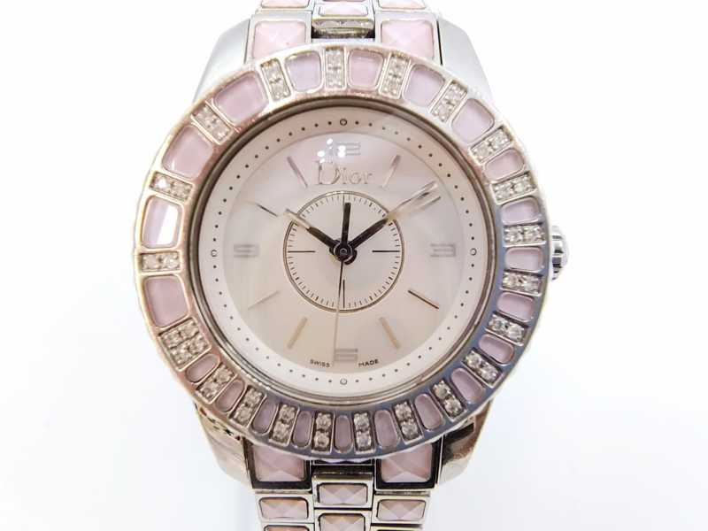 ディオール買取 クリスタル ダイヤ シェル CD112111