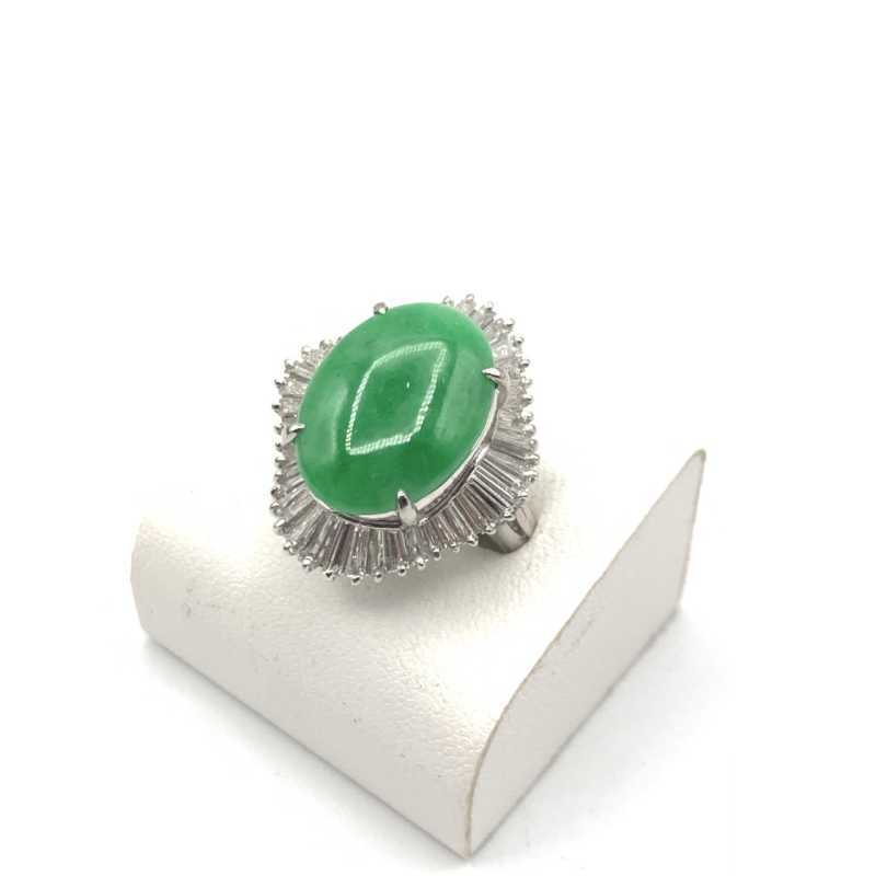 宝石買取 プラチナリング ヒスイ