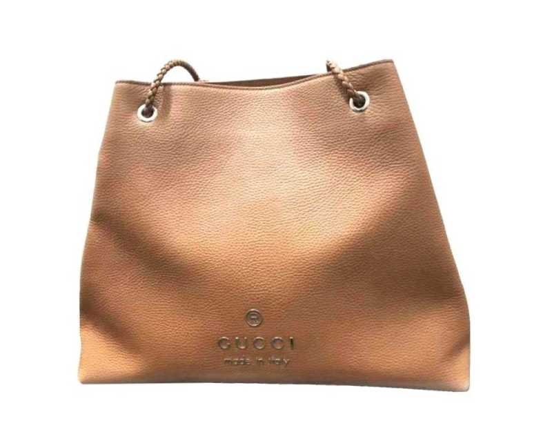 グッチ買取 レザー トートバッグ 