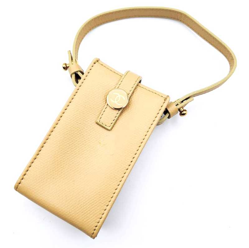 シャネル買取　シガレットケース　レザー