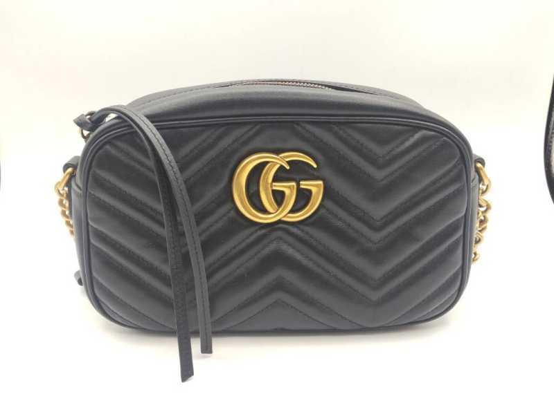 グッチ　買取　GGマーモントショルダー　