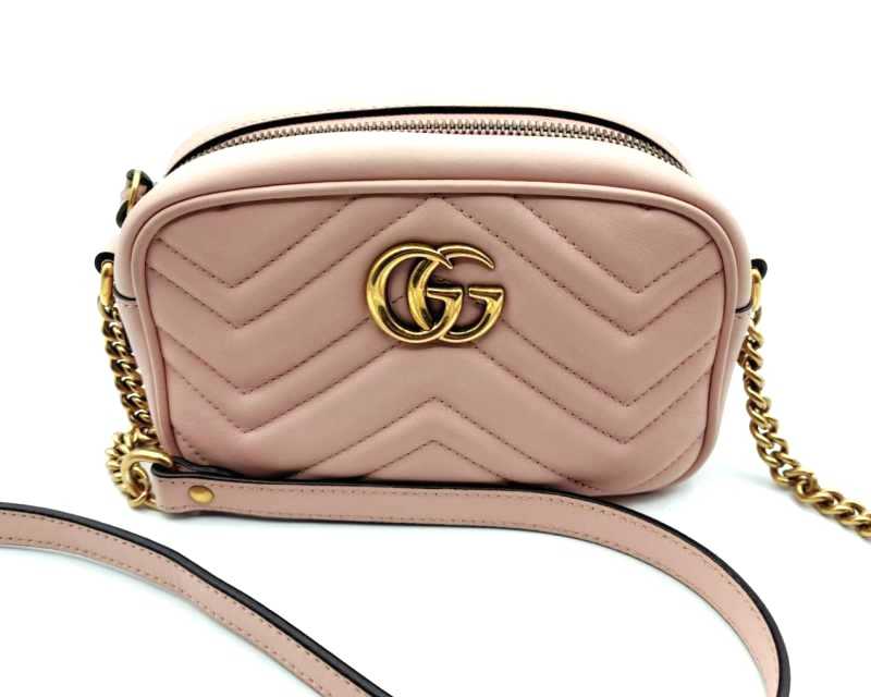 グッチ買取 GGマーモント チェーンショルダーバッグ 