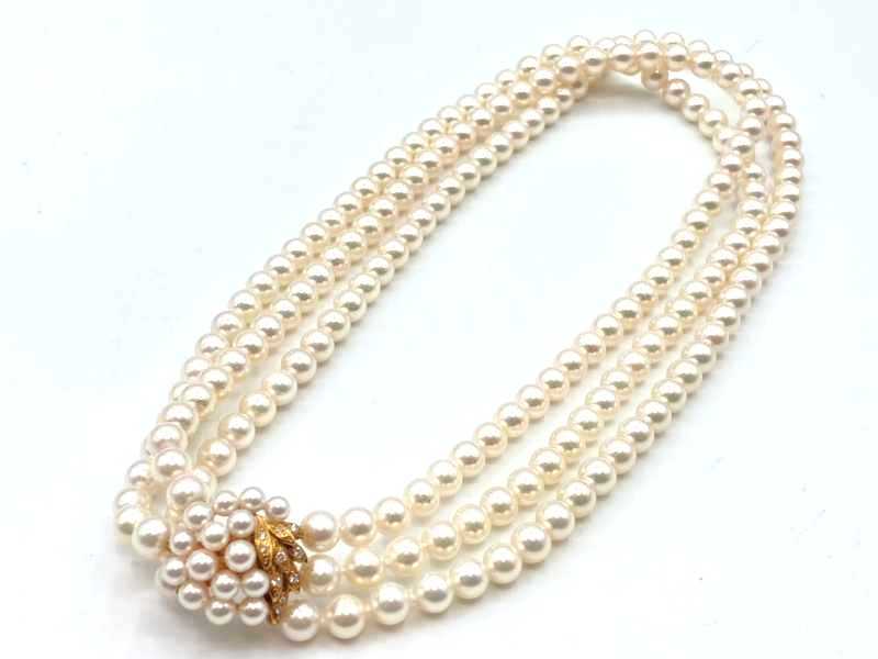 パール買取 ネックレス K18 パール