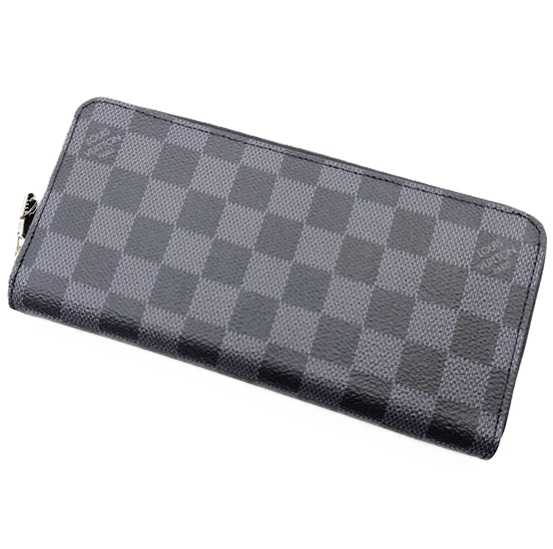 ルイヴィトン買取　ジッピーウォレットホリゾンタル　ダミエグラフィット　N00056