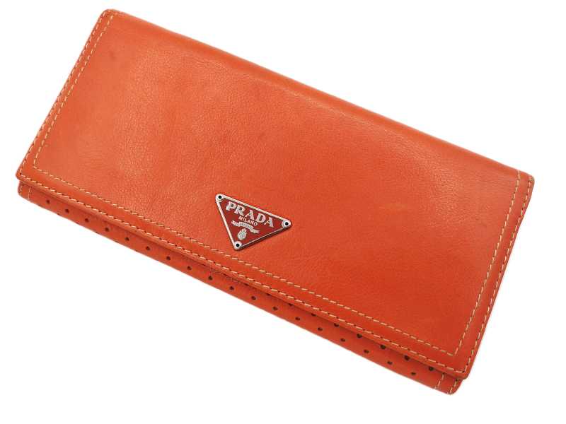 プラダ買取 長財布 レザー