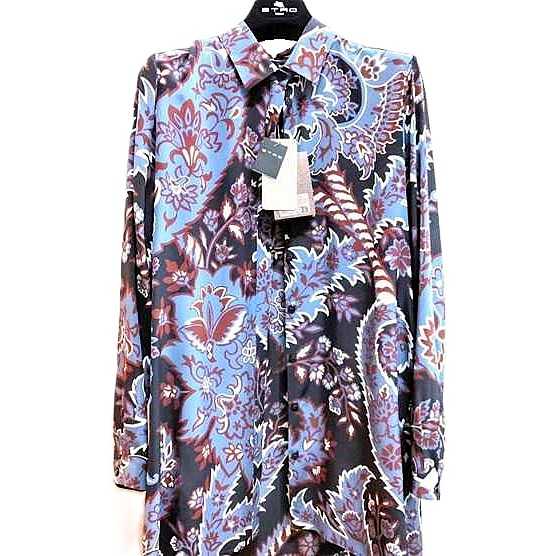 エトロ買取　長袖シャツ　花柄　アパレル
