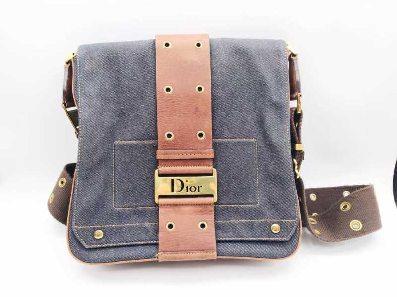 ディオール　買取　デニムショルダー
