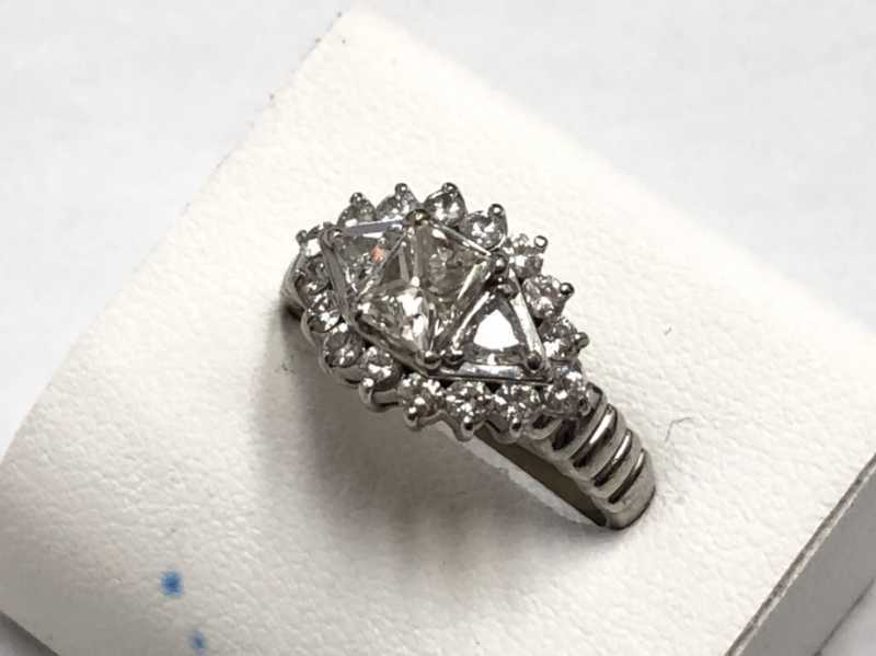 ダイヤモンド買取 リング プラチナ ダイヤモンド 1.2ct