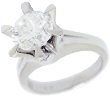 DIAMOND 1.0ct プラチナリング写真