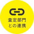 査定部門との連携